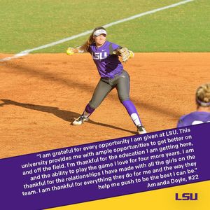 Image post by @lsusoftball on Instagram