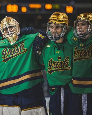 Image post by @nd_hockey on Instagram