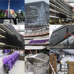 Image post by @usbankstadium on Instagram