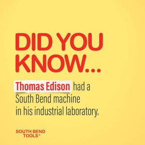 Image post by @southbendtools on Instagram