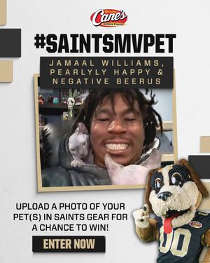 Image post by @Saints on Twitter