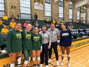 Image post by @ndsuvolleyball on Instagram