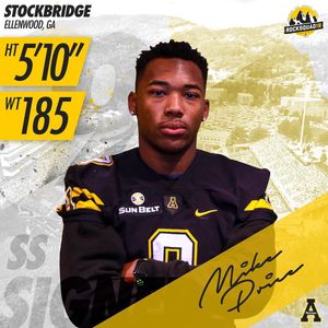 Image post by @appstate_fb on Instagram