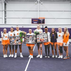 Image post by @clemsonwtennis on Instagram