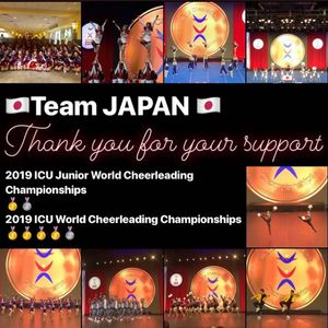 Image post by @cheer_japan on Instagram