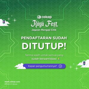 Image post by @cakapcom on Instagram