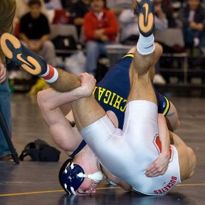 Image post by @umichwrestling on Instagram