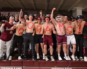 Image post by @fordham_mbb on Instagram