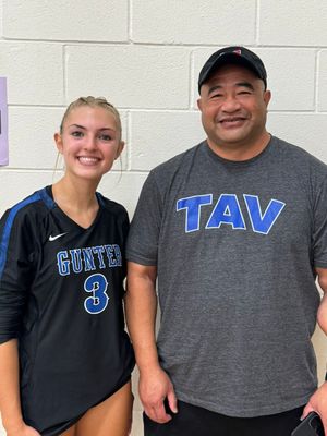 Image post by @TAVVolleyball on Twitter