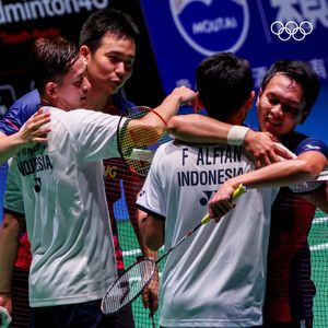 Image post by @olympics on Twitter