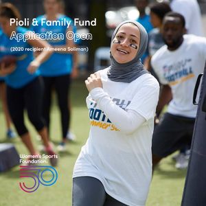 Image post by @womenssportsfoundation on Instagram