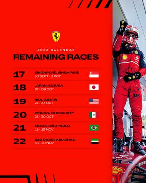 Image post by @scuderiaferrari on Instagram