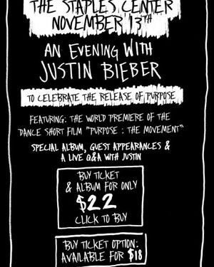 Image post by @justinbieber on Instagram