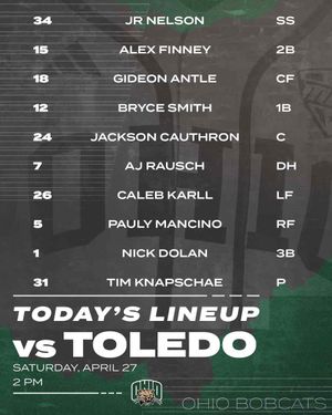 Image post by @Ohio_Baseball on Twitter