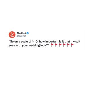 Image post by @theknot on Instagram