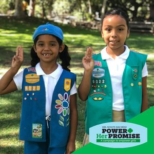 Image post by @sdgirlscouts on Instagram
