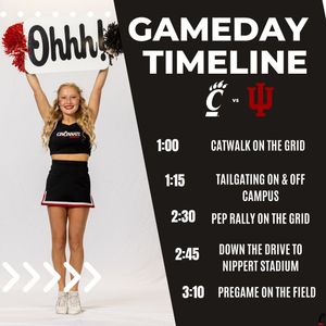 Image post by @gobearcatscheer on Instagram