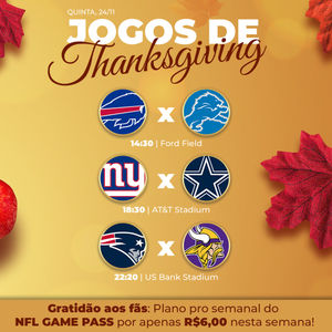 Image post by @nflbrasil on Instagram