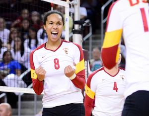 Image post by @uscwomensvolley on Instagram