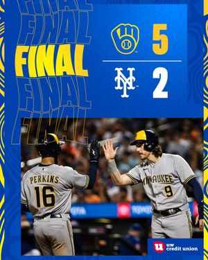 Image post by @Brewers on Twitter