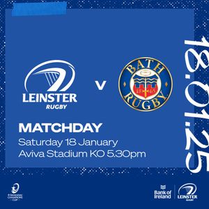Image post by @leinsterrugby on Instagram