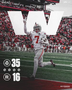 Image post by @OhioStateFB on Twitter