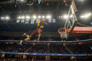 Image post by @CavsEntertainmentTeams on Facebook