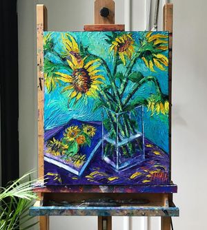 Image post by @monaedulescoart on Instagram