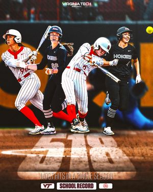 Image post by @hokiessoftball on Instagram