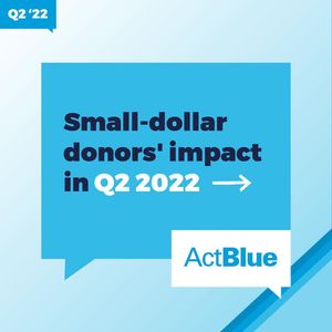 Image post by @actblueorg on Instagram