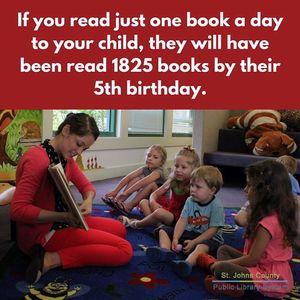 Image post by @stjohnscountylibrary on Instagram