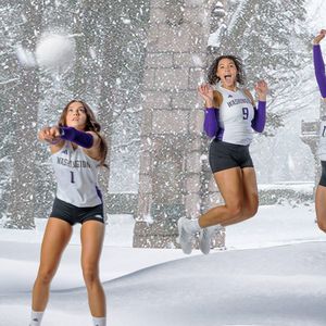 Image post by @uwvolleyball on Instagram