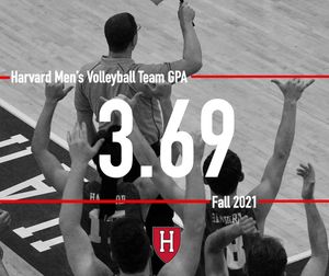 Image post by @harvardmvball on Instagram