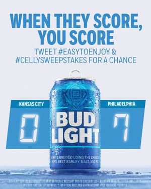 Image post by @BudLight on Facebook