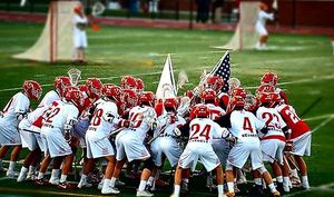 Image post by @vmi_lacrosse on Instagram