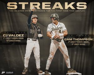 Image post by @purduebaseball on Twitter