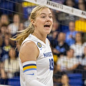 Image post by @MarquetteVB on Twitter