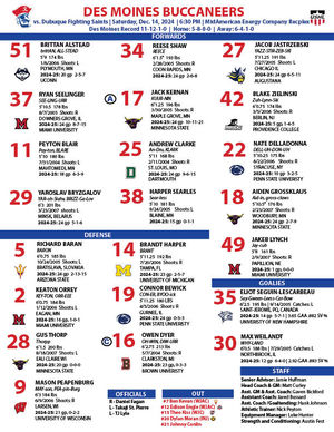 Image post by @bucshockey on Instagram