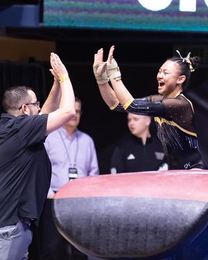 Image post by @uwgymnastics on Instagram