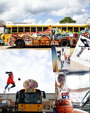 Image post by @thehoopbus on Instagram