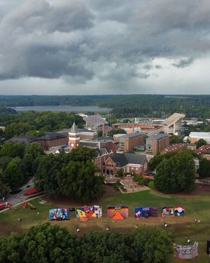 Image post by @ClemsonUniv on Twitter