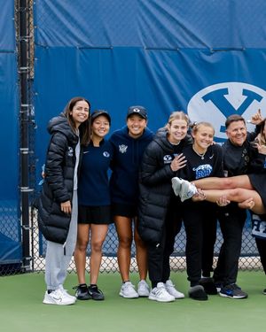 Image post by @byuwtennis on Instagram