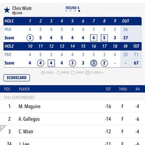 Image post by @uconnmgolf on Instagram