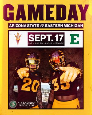 Image post by @asufootball on Twitter