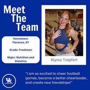 Image post by @kentuckycheer on Instagram