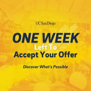 Image post by @ucsdadmissions on Instagram