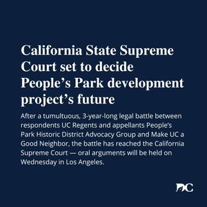 Image post by @dailycal on Instagram