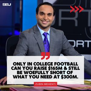 Image post by @sportsbusinessjournal on Instagram