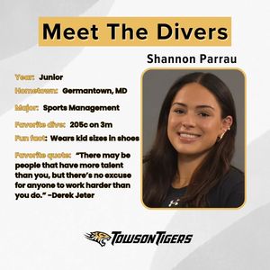 Image post by @towson_diving on Instagram