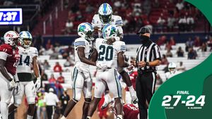 Image post by @GreenWaveFB on Twitter